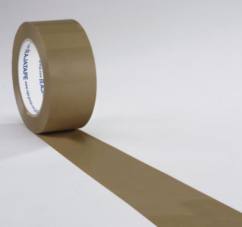 Pvc-plakband voor pakketten tot 35 kg, lengte x breedte 100 m x 50 mm  L