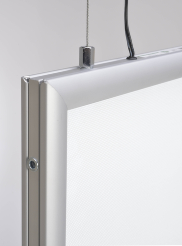 Tweezijdig LED-lichtframe Economy  L