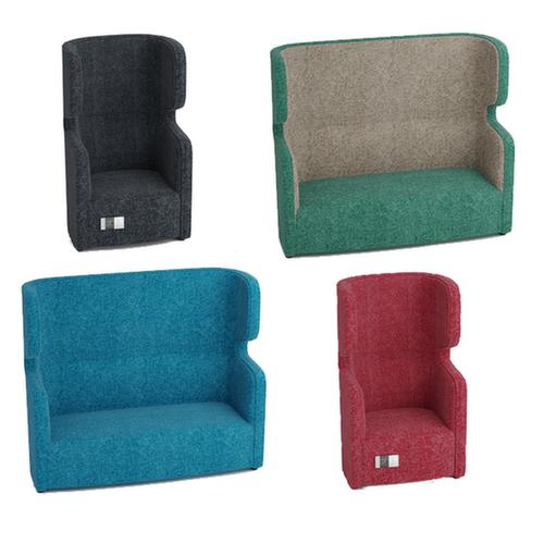 Bisley Geluidabsorberende fauteuil/bank Vivo  L