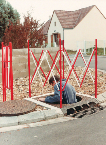 PROCITY Afzethek voor putten, hoogte 1000 mm  L