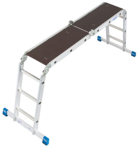 Krause Multifunctionele vouwladder STABILO® Professional, 4 x 3 sporten met profiel  L