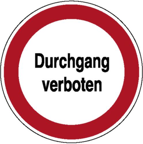 Verbodsbord conform Wegenverkeerswet  L