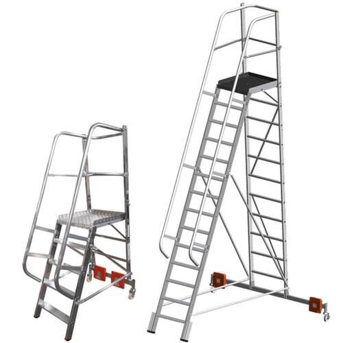 Krause Verrijdbare platformladder STABILO® Professional Vario kompakt  L