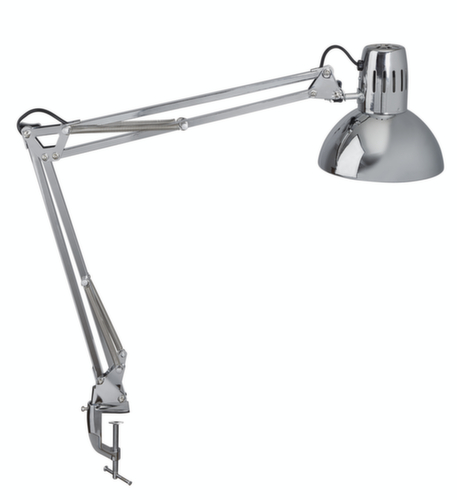 MAUL professionele bureaulamp MAULstudy chrome in retrodesign, chroom