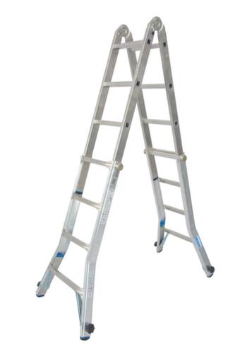 Krause Vierdelige multifunctionele telescoopladder STABILO® Professional