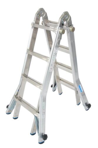 Krause Vierdelige multifunctionele telescoopladder STABILO® Professional  L