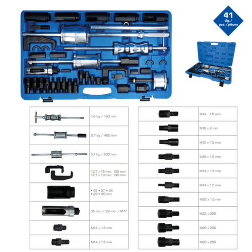 Injector extractorset  L