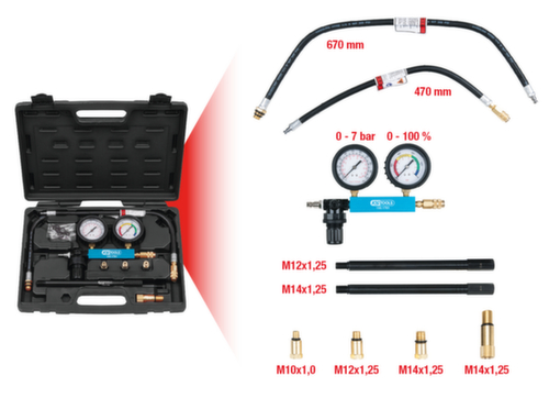 Cilinder drukverlies tester  L