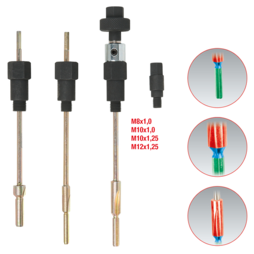 MASTER 3 in 1 Gloeiplug Ruimerset  L