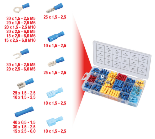 Assortiment krimpverbinders  L