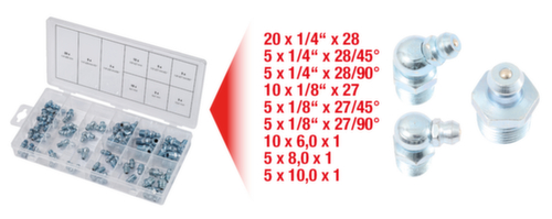 Smeernippel assortiment  L