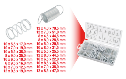 Assortiment veren  L