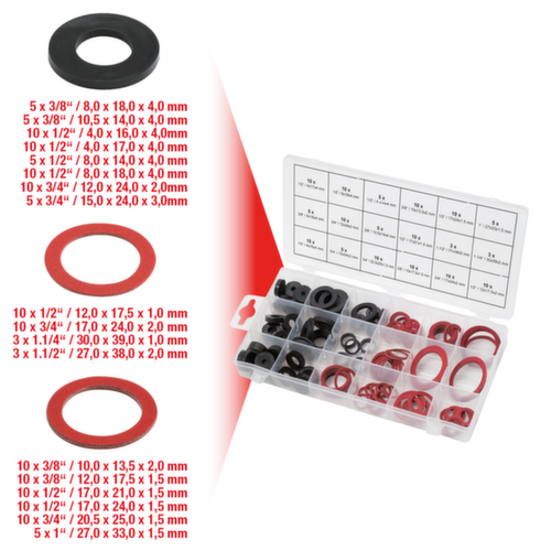 Assortiment sanitaire afdichtringen  L