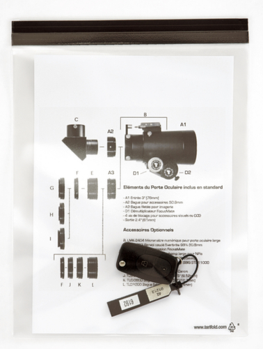 tarifold Magnetische insteekhoes, transparant  L