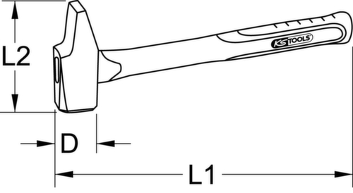 Metaalbewerkingshamer  L