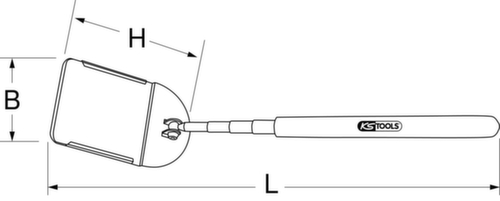 Telescopische inspectiespiegel  L