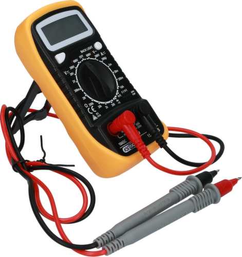 Digitale multimeter incl. testsondes  L