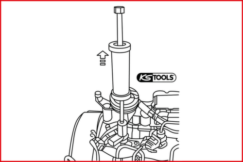 Injector sproeier extractorset voor VAG  L