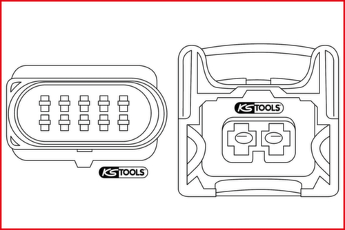 Universele kabelontspanner gereedschap set  L