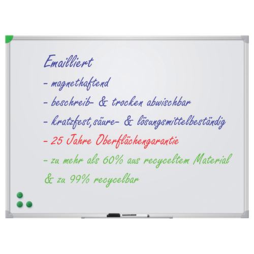 Franken Whiteboard U-Act!Line, hoogte x breedte 1200 x 1800 mm  L