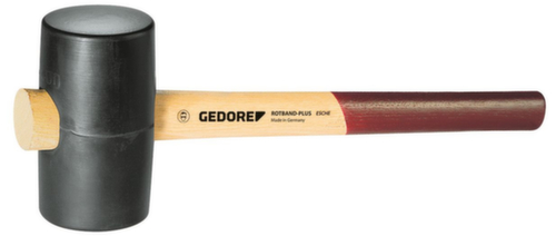 GEDORE 227 E-3 Rubberhamer met essenhouten steel  L