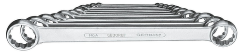 GEDORE 4-120 dubbelsleutelset 12-delig 6-32 mm  L