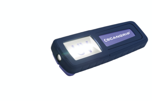 Scangrip accu-handlamp UV-FORM met ultraviolet licht  L