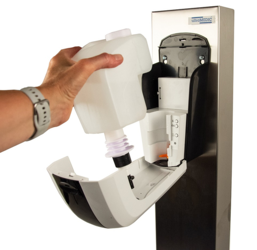 ultraMEDIC Dispenser voor desinfectiemiddel ultraTOWER II, met sensor  L