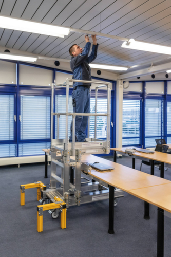 MUNK Verrijdbaar werkbordes Desk-Surfer  L