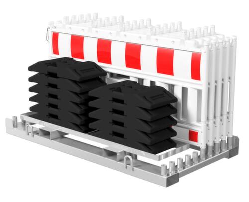 Schake Magazijn-/transporttraverse voor afzethek  L