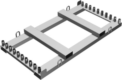 Schake Magazijn-/transporttraverse voor afzethek  L