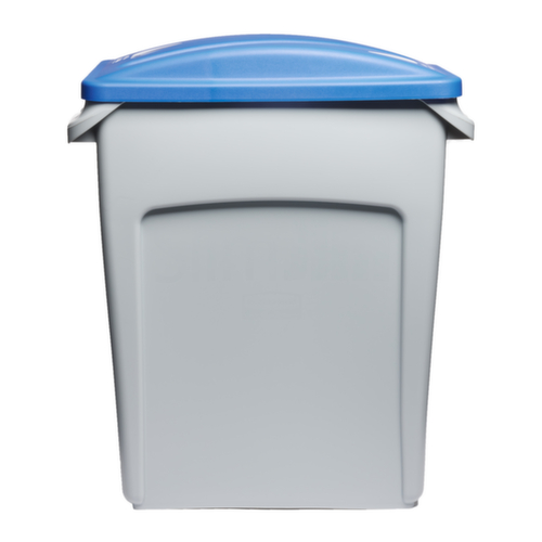 Rubbermaid Oplegdeksel voor papier Slim Jim® voor afvalverzamelaar, blauw  L