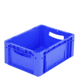 Euronorm-stapelbakken Ergonomic, blauw, inhoud 15 l