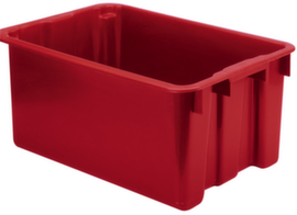 Draaistapelbak, rood, inhoud 60 l