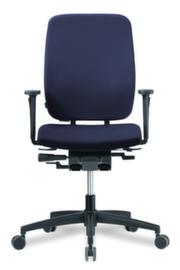 Grammer Office Bureaustoel GLOBEline met synchroonmechanisme, donkerblauw