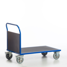 Rollcart Kopwandwagen met anti-slip laadvlak, draagvermogen 1200 kg, laadvlak lengte x breedte 1000 x 700 mm