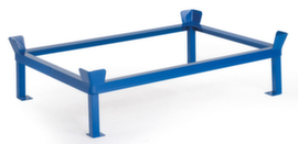 Rollcart Opzetframe voor palletonderstel, laadvlak lengte x breedte 1230 x 830 mm, hoogte 260 mm