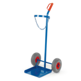 Rollcart Flessenwagen, voor 1 x 33 kg propaangas fles, TPE-banden