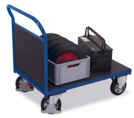 VARIOfit Kopwandwagen met anti-slip laadvlak, draagvermogen 1000 kg, laadvlak lengte x breedte 1000 x 700 mm