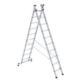 MUNK Multifunctionele reformladder met nivello®- traverse/ladderschoenen