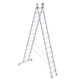 MUNK Multifunctionele reformladder met nivello®- traverse/ladderschoenen