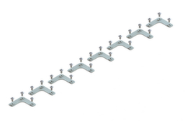 META Stellingversteviging hoeksteunen M6 x 12 voor magazijnstelling