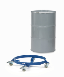 fetra Trommeldolly met open laadruimte, voor 1 x 60/200 liter vat