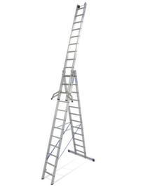 Krause Multifunctionele ladder, 3 x 12 sporten met profiel