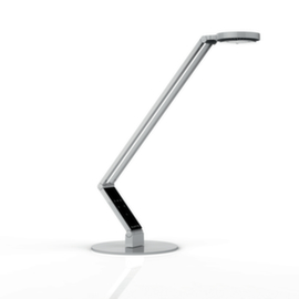 Luctra LED-bureaulamp Radial Table Base met biodynamisch licht, licht koud- tot warmwit - biologisch werkend licht, wit