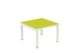 Paperflow Bijzettafel easyDesk, hoogte x breedte x diepte 400 x 600 x 600 mm, plaat groen