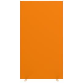 Paperflow Scheidingswand met tweezijdige stoffen bekleding, hoogte x breedte 1740 x 940 mm, wand oranje