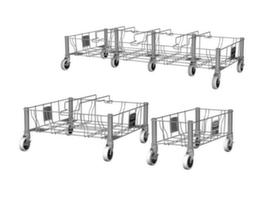 Rubbermaid Transportwagen Slim Jim® voor afvalverzamelaar