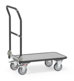 fetra Duwbeugelwagen GREY EDITION, draagvermogen 250 kg, lucht/TPE banden