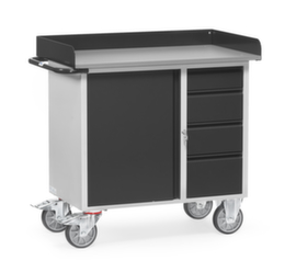 fetra Tafel- en kastwagen GREY EDITION